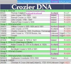 Crozier DNA