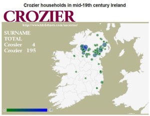 Irish mid 18th Crozier