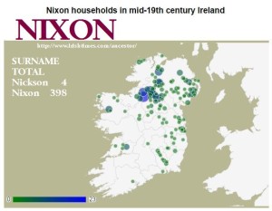 Irish mid 18th Nixon