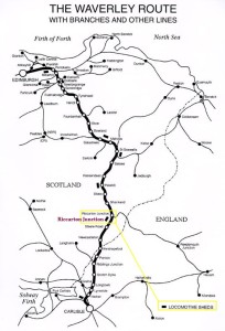 Riccarton Junction map