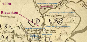 Riccarton Rakistonlees map locations