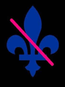 no fleur de lis